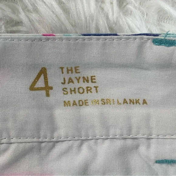 Lilly Pulitzer Jayne Shorts Womens Size 4 Lightweight As A Feather Tropical - Picture 5 of 11